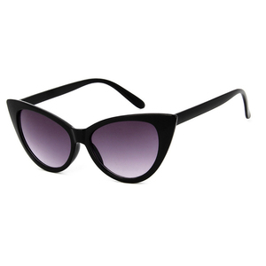 Occhiali da Sole Vintage 2026 Facili da Abbinare per Uomo, Stile Retrò Steampunk a Occhi di Gatto, Specchiati, Alta Qualità con Montatura Nera - Product Image 2
