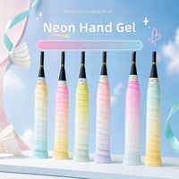 Bande de grip de badminton à double dégradé de couleur, antidérapante, absorbant la transpiration, respirante, pour raquette de tennis et de badminton
