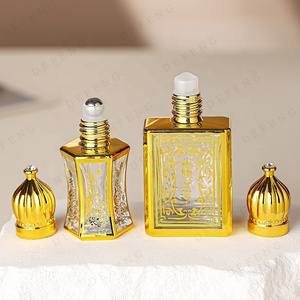 Tùy chỉnh thiết kế 10ml kính cuộn trên chai vàng sáng bóng thủy tinh tinh dầu chai với con lăn thép bóng - Product Image 6