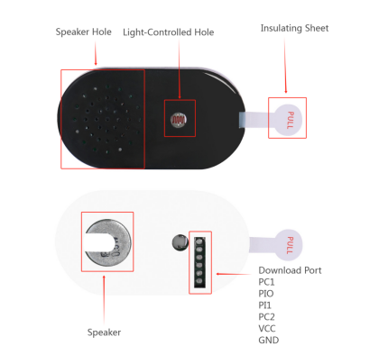 greeting card sound module