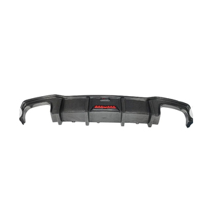 Diffuseur en fibre de carbone pour <span class=keywords><strong>Audi</strong></span> <span class=keywords><strong>A7</strong></span> S7 C8 2019 2020 2021 2022 <span class=keywords><strong>2023</strong></span> 2024, kit carrosserie, pare-chocs arrière, séparateur de pare-chocs, lèvre - Product Image 2