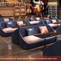 Table et chaise combinées en bois massif pour 1-2 personnes, design moderne, pour restaurant commercial, café, salon de bar, utilisation en centre commercial