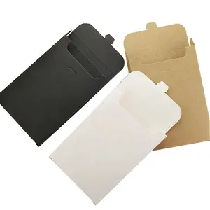 Stock Kraft Card Box DIY Envelope Protective Case Scarves Packaging Box