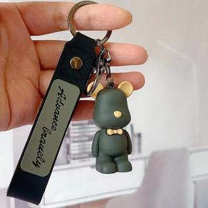 Internet Promi Nordic Violent Bear Schlüssel bund Anhänger Nette Fliege Bär Puppe Exquisite Tasche Anhänger Dekoration Geschenk Großhandel - Product Image 5
