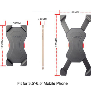 Hotsale phổ Xe máy điện thoại di động đứng cưỡi phụ kiện Rear View gương xe máy điện thoại chủ hỗ trợ điện thoại - Product Image 3