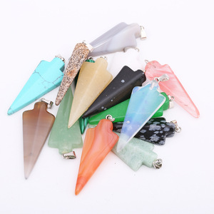 Đá quý Obsidian đầu mũi tên để bán Flint săn đá tự nhiên Ấn Độ - Product Image 3