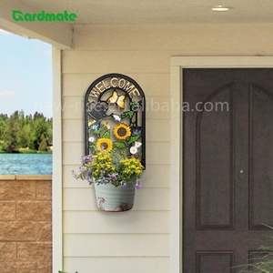 Farfalla a <span class=keywords><strong>parete</strong></span> porta pianta per Patio balcone portico giardino <span class=keywords><strong>parete</strong></span> porta vaso di fiori - Product Image 4