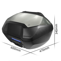 Accessoire de mise à niveau pour moto, boîte à bagages étanche à dégagement rapide, coffre de rangement arrière pour Honda NT1100, boîte de rangement pour tourisme