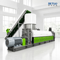 Machine de granulation et d'alimentation par dosage pour le recyclage du plastique PP PE HDPE LDPE ABS, extrudeuse, granulateur, ligne de production