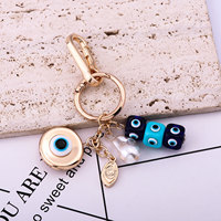 Porte-clés Créatif Œil Porte-Bonheur Punk, Pendentif pour Sac à Dos, Breloque Décorative, Bijou, Ornement Suspendu