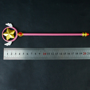 Anime Star <strong>Bird</strong> Head Magic Wand Metal Craft <strong>Model</strong> Toy Cosplay Props for Girs Gifts Size 22cm - Product Image 4