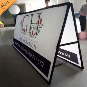 Pancarta Promocional Personalizada Tipo A-Frame, Agregue su Foto, Texto o Logotipo, Pancarta Plegable Tipo A-Frame - Product Image 5