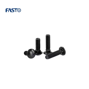 Pernos de carro de electroforesis DIN603 negro de acero inoxidable A2 A4 SS304 SS316 SS316L - Product Image 4