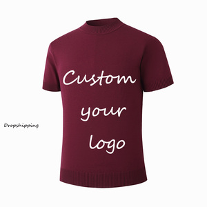 Nouvelle Arrivée 2026 – T-shirt Décontracté Homme en Coton Épais avec Impression de Logo Audacieux Personnalisable - Product Image 2