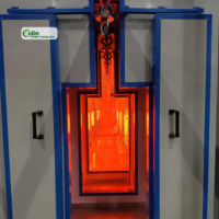 Ligne de revêtement en poudre automatique Hinah Automation PLC Power and Free