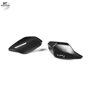 Coques de rétroviseurs latéraux de remplacement haut de gamme en fibre de carbone véritable pour Corvette C8 Stingray 20-23 - Product Image 3