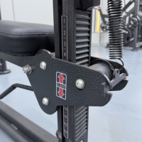 Machine de musculation robuste à charge libre pour rameur assis multi-positions, avec siège réglable, OEM/ODM
