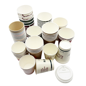 Tùy chỉnh tường duy nhất Ice Cream sữa chua đông lạnh cốc giấy với logo in ấn - Product Image 5