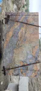 Dalle de quartzite rose Patagonia polie, grande dalle, pierre naturelle 357x163x192mm - Product Image 6