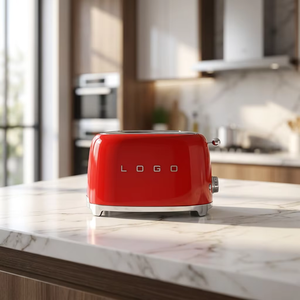 Grille-pain électrique automatique 2 fentes <span class=keywords><strong>SmeG</strong></span>, style moderne, écologique, avec fonction sandwich et réglage sans gluten, capacité 2 lb - Product Image 4
