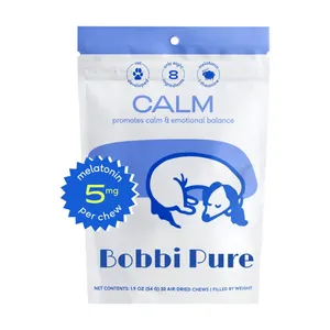 Private Label Pet Supplement Hemp Calming Chews Anxiety Relief Calming Aid Hemp For Dogs