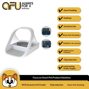 Distributeur automatique de nourriture <span class=keywords><strong>électronique</strong></span> Elosung pour chats, avec identification par <span class=keywords><strong>puce</strong></span> ovale, <span class=keywords><strong>gamelle</strong></span> pour <span class=keywords><strong>chat</strong></span>, maintien de la nourriture fraîche, fonctionne sur piles, empêche les autres animaux de compagnie d'accéder à la nourriture - Product Image 2