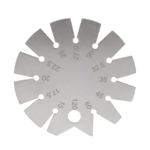 Dụng cụ cầm tay thép không gỉ <span class=keywords><strong>bevel</strong></span> đo góc thước đo phạm vi 15c-120c đo công cụ đường kính 70mm góc côn đo - Product Image 1