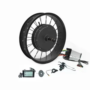 20-26inch fat tire electric dirt bike 72v 3000w e bike hub motor ebike conversion kits