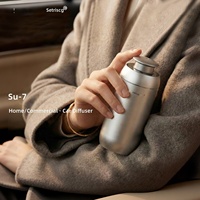 Diffuseur d'arômes pour voiture, type brume, sensible au toucher, pulvérisateur de parfum automatique, activation synchronisée avec le véhicule, longue durée