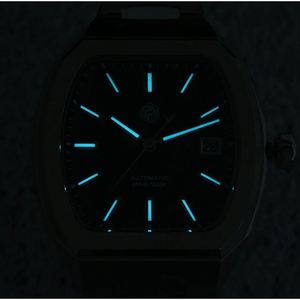 San Martin SN0145 39.5mm Men Dive <b>Watch</b> Tonneau Luxury Mineral Dial PT5000 SW200 Automatic <b>Mechanical</b> Sapphire Luminous <b>Watches</b> - Product Image 6