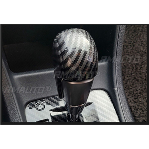 Para Subaru WRX 2013-2018 Forester 2012-2017 XV STI, Decoración de la Palanca de Cambios, Modificación de la Cabeza de la Palanca de Cambios de Fibra de Carbono, Todo Incluido - Product Image 4