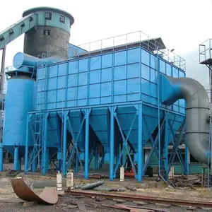 iron and steel plant reverse air dust collector electrostatic steel mill dust collector