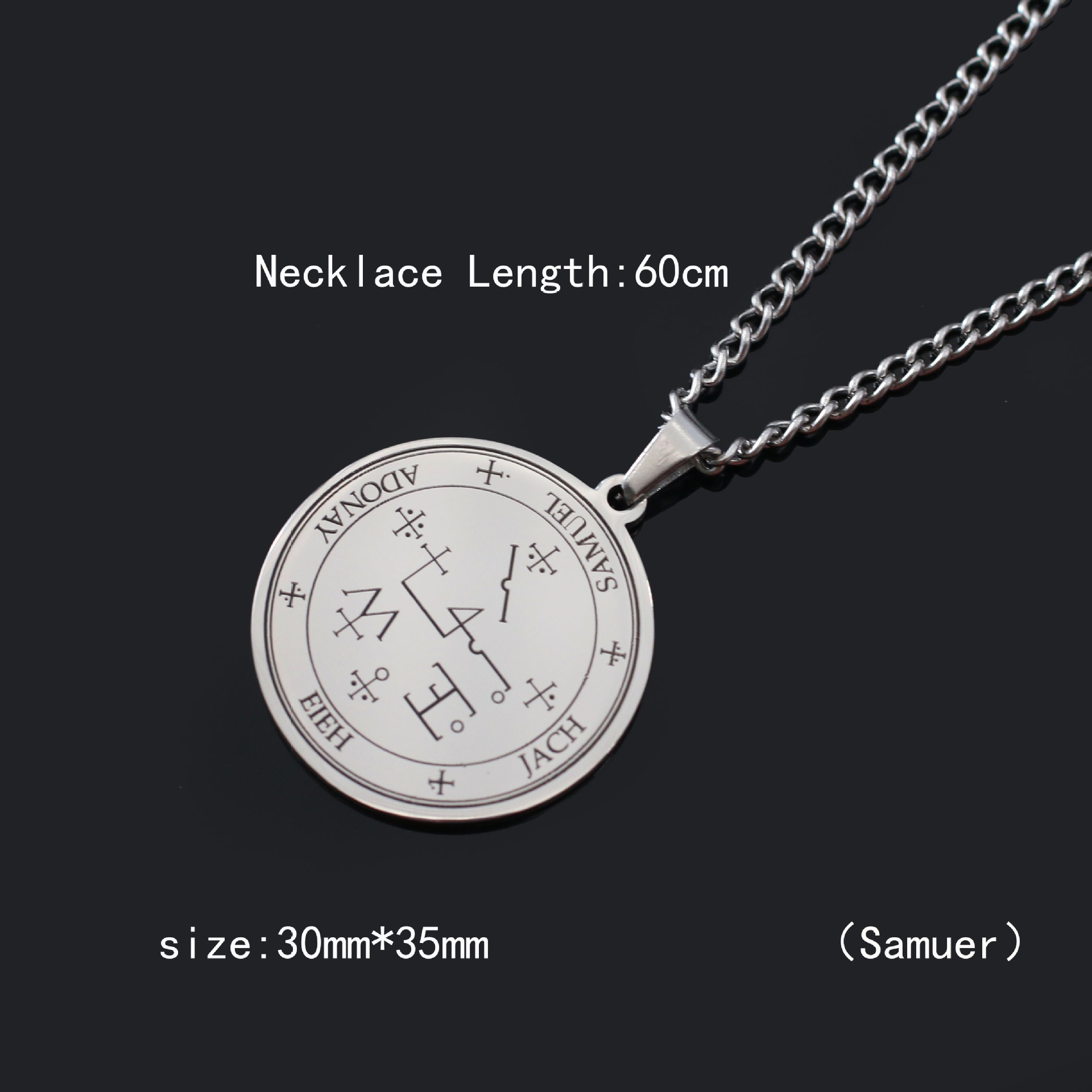 Samuel couleur argent