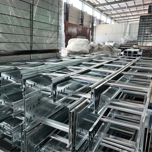Direct Manufacturer HDG Cable <b>Ladder</b> Tray Custom Size Galvanized SS304 Steel Open Type Ventilated Tray for Commercial Building - Product Image 6