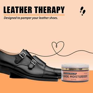 Shoe Mistri Burgundy <b>Leather</b> Shoe Moisturizer <b>Cream</b> 50g for Smooth <b>Leather</b> Shoes Boots Bags and Wallets <b>Restores</b> Color Nourishes - Product Image 5
