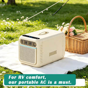 Climatiseur portable JDA Mini 2300 BTU 220V ultra-léger 11kg, unité mobile pour <span class=keywords><strong>camping</strong></span>, tente, <span class=keywords><strong>camping</strong></span>-<span class=keywords><strong>car</strong></span>, lit et bureau - Product Image 6