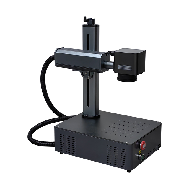 Factory Direct Sales Mini Portable All in One Fiber Laser Machine Laser Printing and Beam for Meta Wholesale Prices 20W