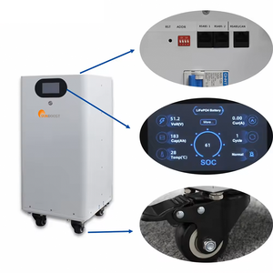 ตู้แบตเตอรี่ลิเธียมไอรอนฟอสเฟตแบบรวม 300Ah 15KWh สำหรับเก็บพลังงานภายในบ้าน ระบบไฮบริดกริด พร้อมการสื่อสารผ่าน CAN - Product Image 5