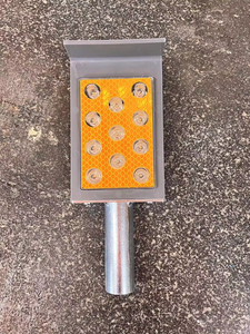 Delimitador de Carreteras Reflectante Solar de Aluminio <span class=keywords><strong>Flexible</strong></span>, Delimitador de Carreteras Reflectante en Forma de Trapezoide - Product Image 5