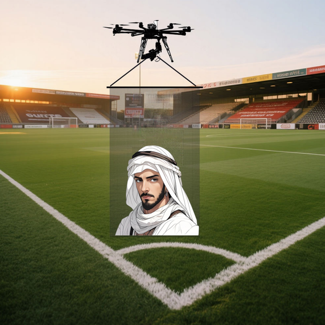 Digital Flying Drone Ads Screen Lightweight LED Mesh Display P15 P20 P25 Aerial Flying Drone Advertising for Outdoor Events