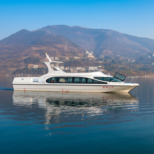 Nouveau bateau de passagers et de personnel en fibre de verre Diesel 38 places avec moteur Cummins, longueur 15,8 m, à vendre - Product Image 2