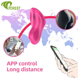 Groothandel Vrouwelijke Onzichtbare Mini Clitoris Stimulator Vibrator APP Afstandsbediening 10 Snelheden Dildo 100% Waterdicht USB - Product Image 3