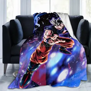 Dragons Anime Ball Throw Blanket Fuzzy Warm Throws for Winter Bedding 3D Printing Soft Micro Fleece Blanket