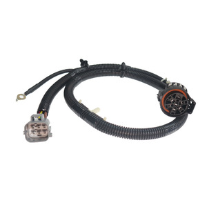 Trailer Wiring Harness 4 Pin 7 Pin <b>Converter</b> for F150 2009 2014 PVC Insulated IP65 Rated <b>Voltage</b> 12V Black Static Installation - Product Image 3