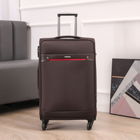 Valise à roulettes personnalisée de 28 pouces en tissu Oxford surdimensionné Valise à roulettes de rangement de voyage en toile de haute qualité avec roulettes