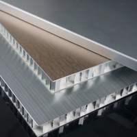 Panneau en nid d'abeille en aluminium - Écologique, imperméable, résistant aux UV, design minimaliste pour miroir mural, meubles - Application extérieure