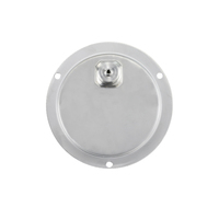 Manomètre différentiel miniature en acier inoxydable SYJT SY-YB de 4 pouces avec une précision de 1,6 %, 2 kPa, filetage M10*1 pour les industries hydrauliques