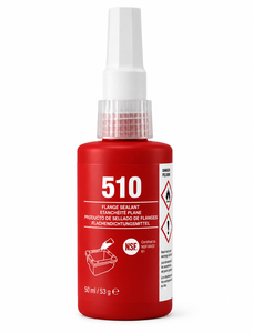 510 High Temperature Anaerobic Flange Sealant Red <b>Adhesive</b> Oil Resistant Gasket Maker Industrial Sealant - Product Image 4