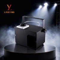 Machine à fumée mini 500W DMX512 2CH avec télécommande, réservoir 1,5L, lumière multicolore, en fer et ABS, pour mariage