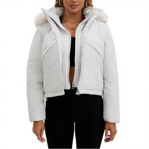 Sweat-shirt à capuche rétro ample et imperméable pour homme avec fermeture éclair, grandes boucles, couleur unie, en coton, style décontracté - Product Image 4